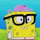 一个开心的海绵