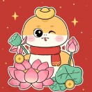 有伞的大头