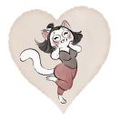 城市中漫步的猫