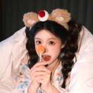 蜡笔小新爱丸子头像