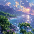 繁花万里好江山