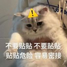 不要貼貼