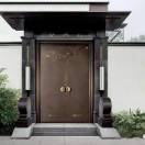 A富贵龙别墅门慕姿木门德施曼锁