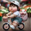 西西与猫的头像 