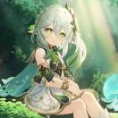 纳西妲的狗的头像-cg男孩