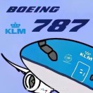 一架等待起飞的波音787